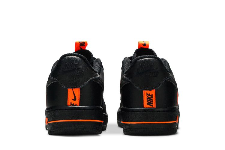 Nike Air Force 1 Low LV8 KSA Worldwide Pack Black Total Orange (GS)