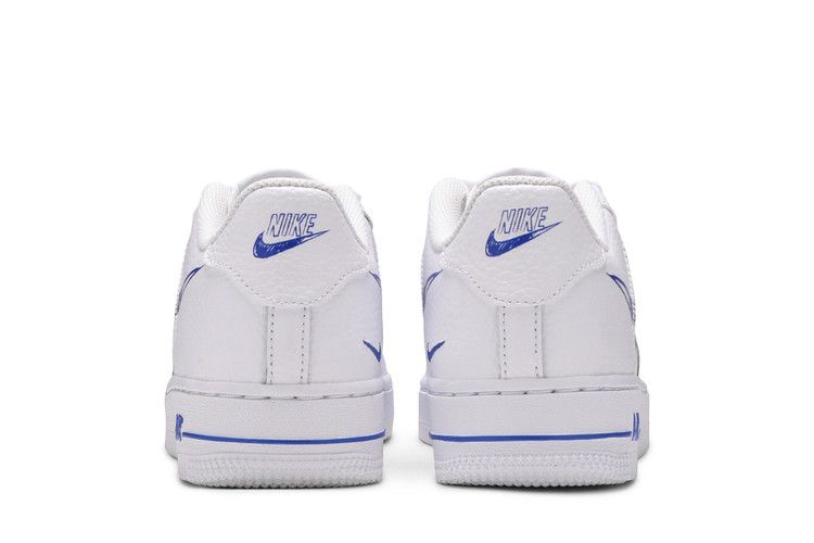 Nike Air Force 1 Low Sketch White Royal (GS)