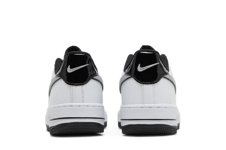 Nike Air Force 1 Low LV8 White Wolf Grey Black (GS)