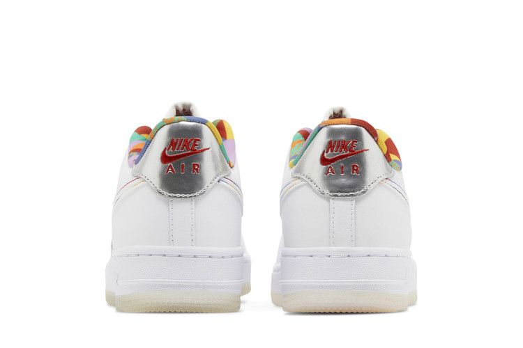 Nike Air Force 1 Low LV8 White Playful Print (GS)