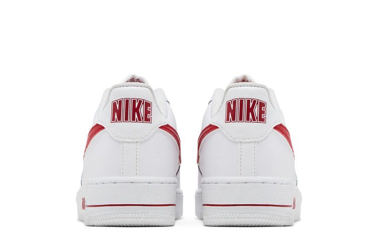 Nike Air Force 1 Low White Gym Red (GS)
