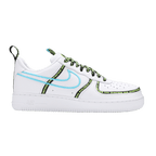 Nike Air Force 1 Low Worldwide White Blue Fury Volt