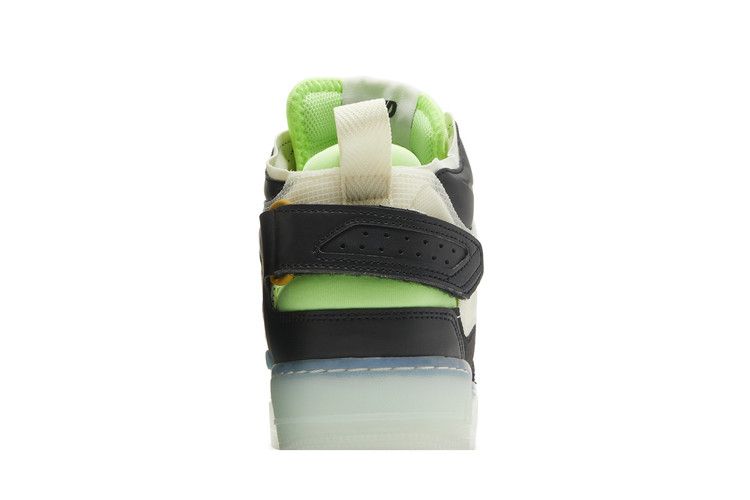 Nike Air Force 1 React Mid Black Sail Ghost Green