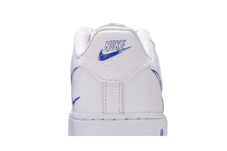 Nike Air Force 1 Low Sketch White Royal (GS)