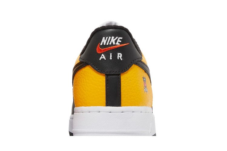 Nike Air Force 1 Low Black Gold Jersey Mesh (GS)