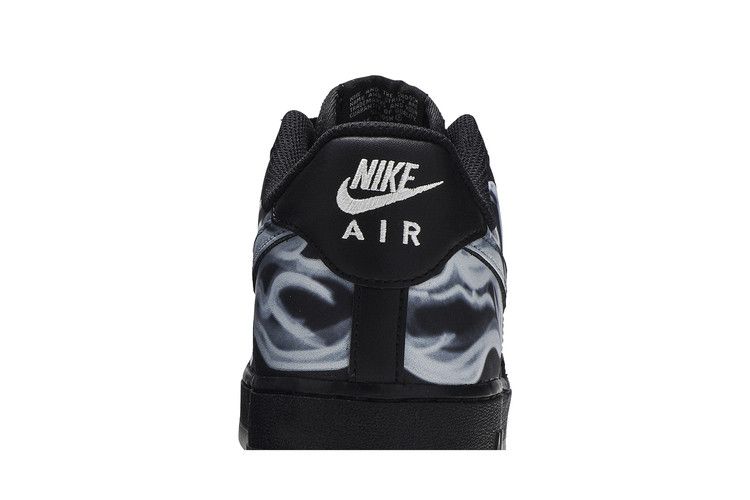 Nike Air Force 1 Low Black Skeleton Halloween (2019)