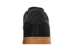 Nike Air Force 1 Low '07 Black Suede Gum