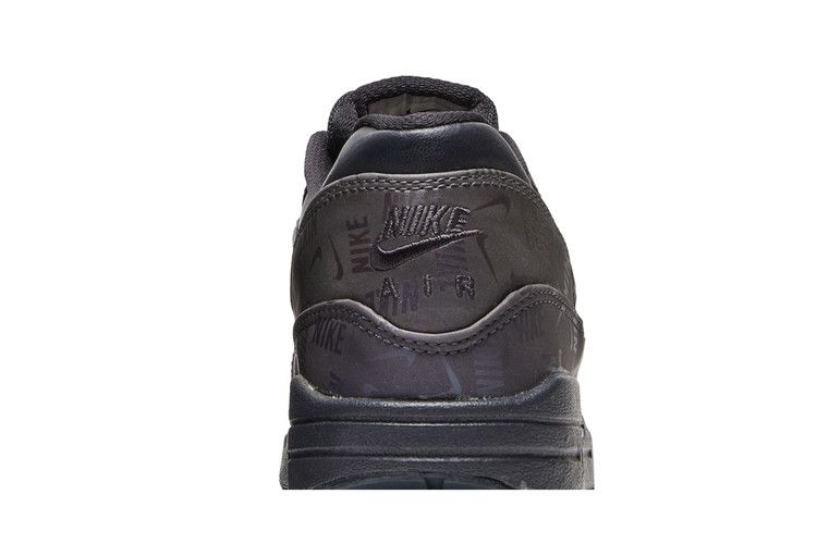 Nike Air Max 1 Lux Oil Grey Logo Prints (Women's)