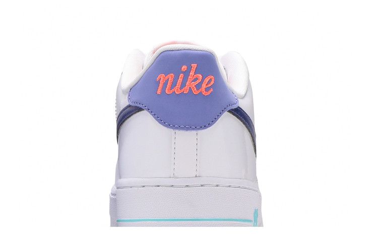 Nike Air Force 1 Low LV8 White Dark Purple (GS)