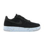 Nike Air Force 1 Low Crater Flyknit Black Chambray Blue