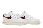Nike Air Force 1 Low '07 LV8 Tartan Plaid White University Red