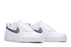 Nike Air Force 1 Low LV8 White Dark Purple (GS)