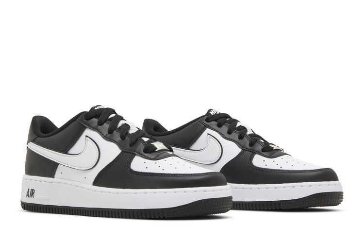 Nike Air Force 1 Low LV8 2 White Swoosh Panda (GS)
