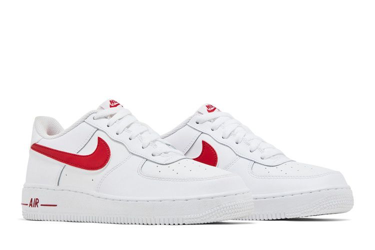 Nike Air Force 1 Low White Gym Red (GS)