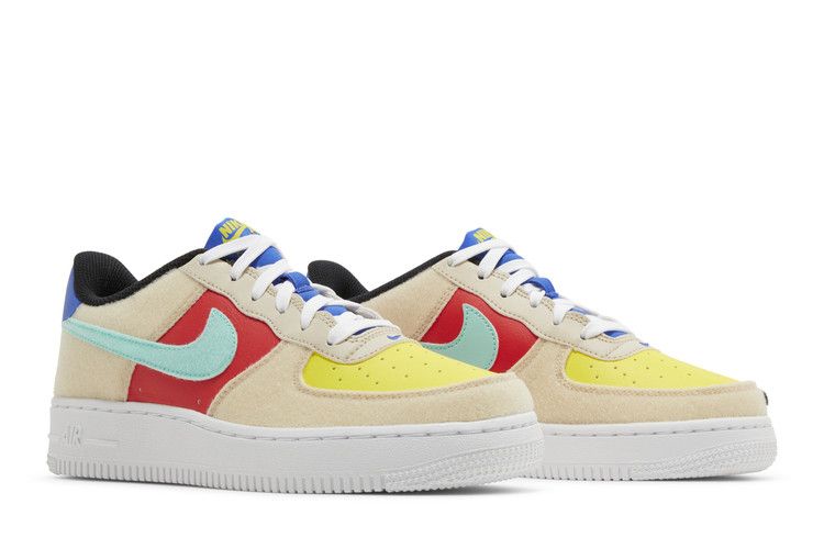 Nike Air Force 1 Low Multi-Color Velcro (GS)