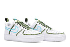 Nike Air Force 1 Low Worldwide White Blue Fury Volt