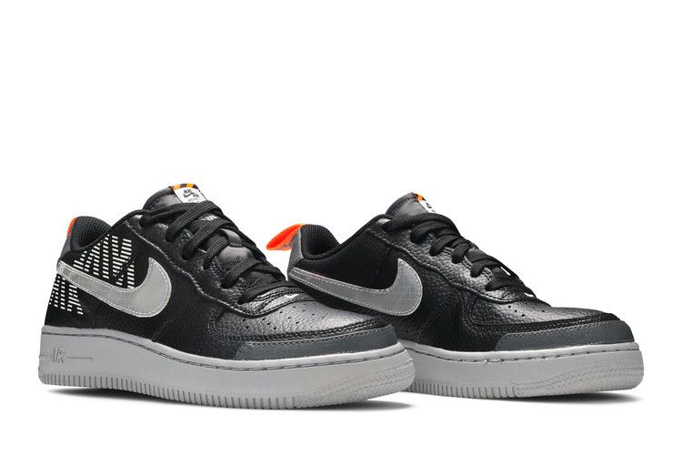 Nike Air Force 1 Low LV8 Under Construction Black (GS)