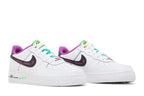 Nike Air Force 1 Low '07 LV8 Just Do It! White Vivid Purple (GS)