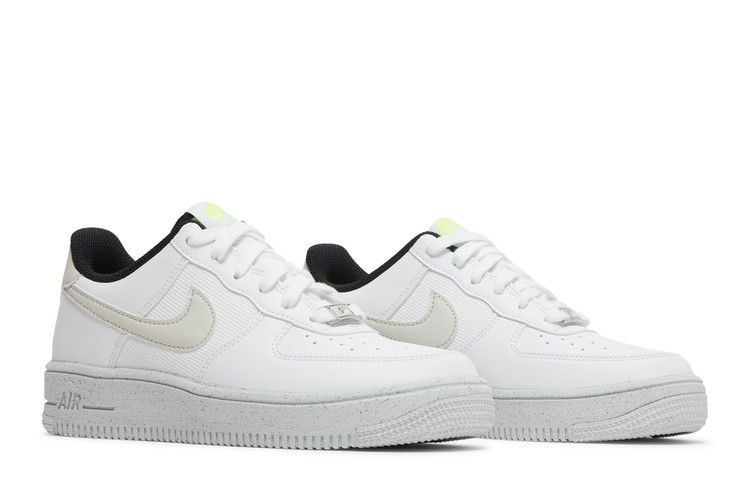 Nike Air Force 1 Low Crater Next Nature White Light Bone (GS)
