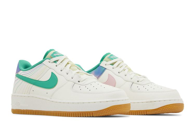 Nike Air Force 1 Low LV8 3 Heel Stitch Sail Stadium Green (GS)