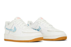 Nike Air Force 1/1 Low White Bleached Coral Gum