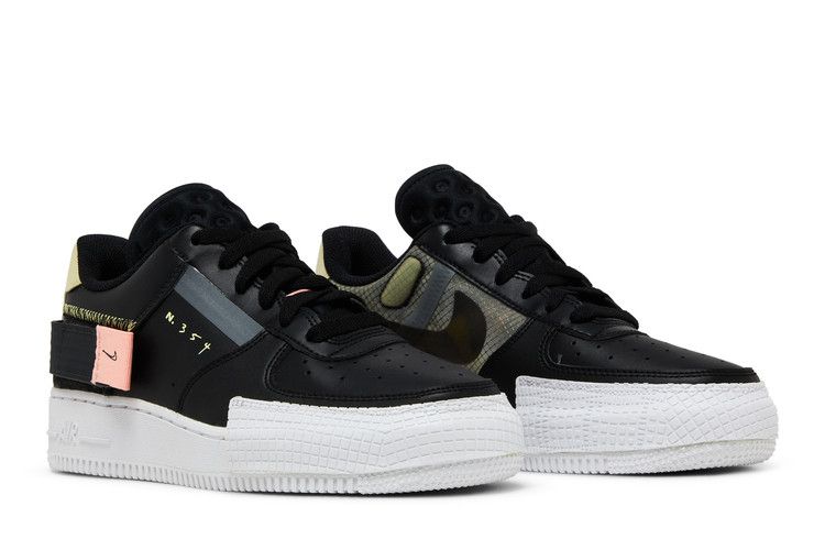 Nike Air Force 1 Low Type Black (GS)
