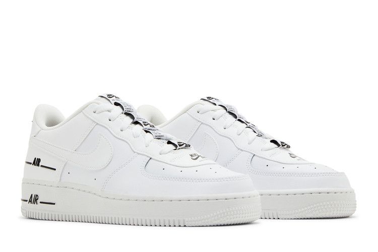 Nike Air Force 1 LV8 3 White Black (GS)