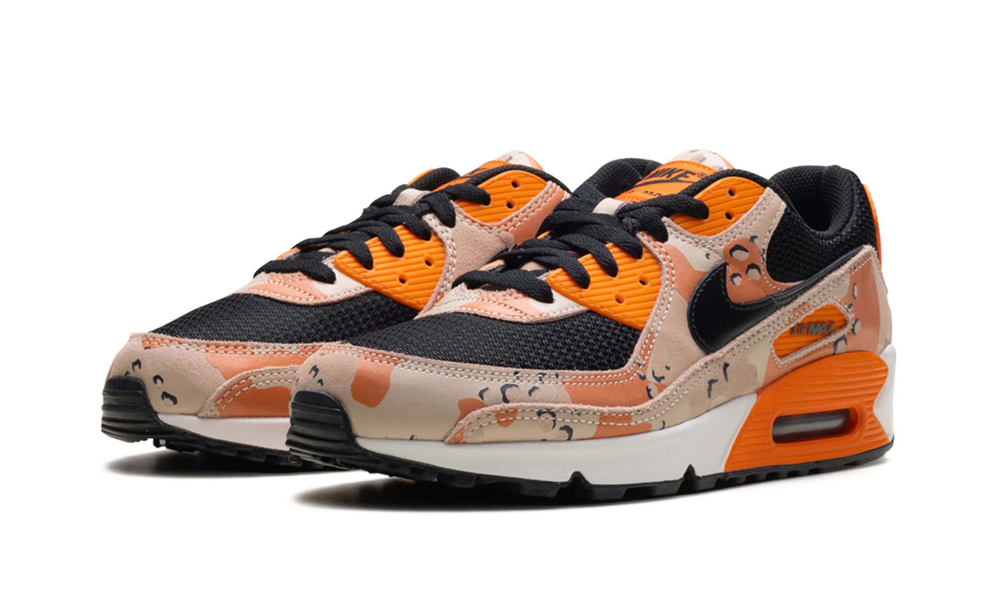 Air Max 90 Premium "Bio Beige / Safety Orange / Phantom / Black"