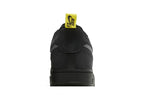 Nike Air Force 1 Low Cut Out Swoosh Black