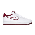 Nike Air Force 1 07 Leather White Team Red