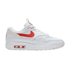 Nike Air Max 1 Tongue Tab White Team Orange