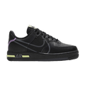 Nike Air Force 1 Low React Black Violet Star Barely Volt (GS)