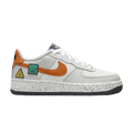 Nike Air Force 1 Low Light Bone Sail Starfish Orange (GS)