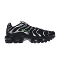 Nike Air Max Plus Black Green Strike Metallic Silver (GS)