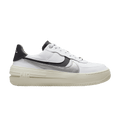 Nike Air Force 1 PLT.AF.ORM White Metallic Silver Black (Women's)