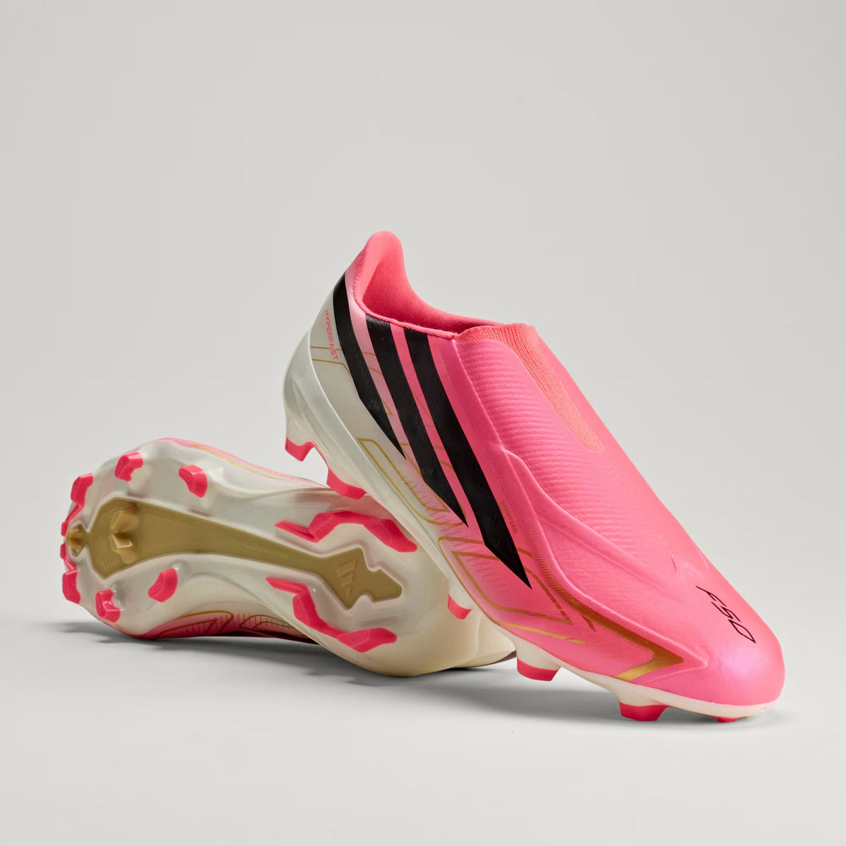 Adidas F50 Hyperfast League Laceless Firm Ground Football Boots
