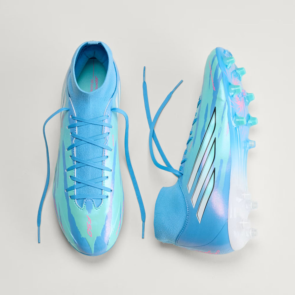 F50 Sparkfusion League Mid Cut Firm Ground / Artificial Grass Football Boots