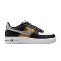 Nike Air Force 1 Low Black Metallic SIlver (GS)