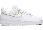 Nike Air Force 1 Low White Gold Swoosh (Women's)