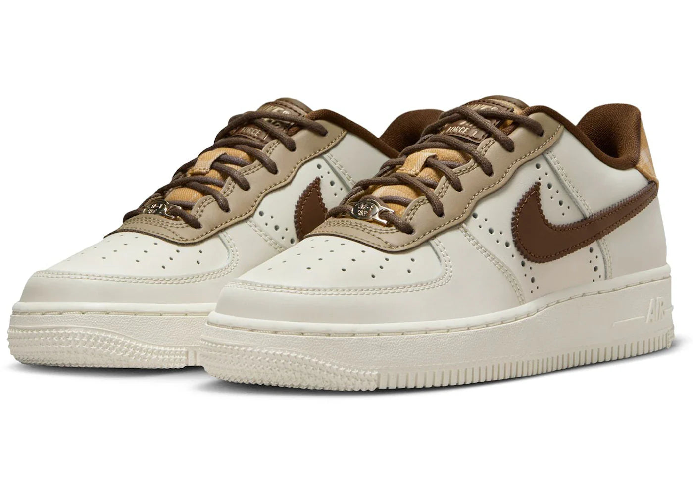 Nike Air Force 1 Low LV8 Brogue Sail (GS)