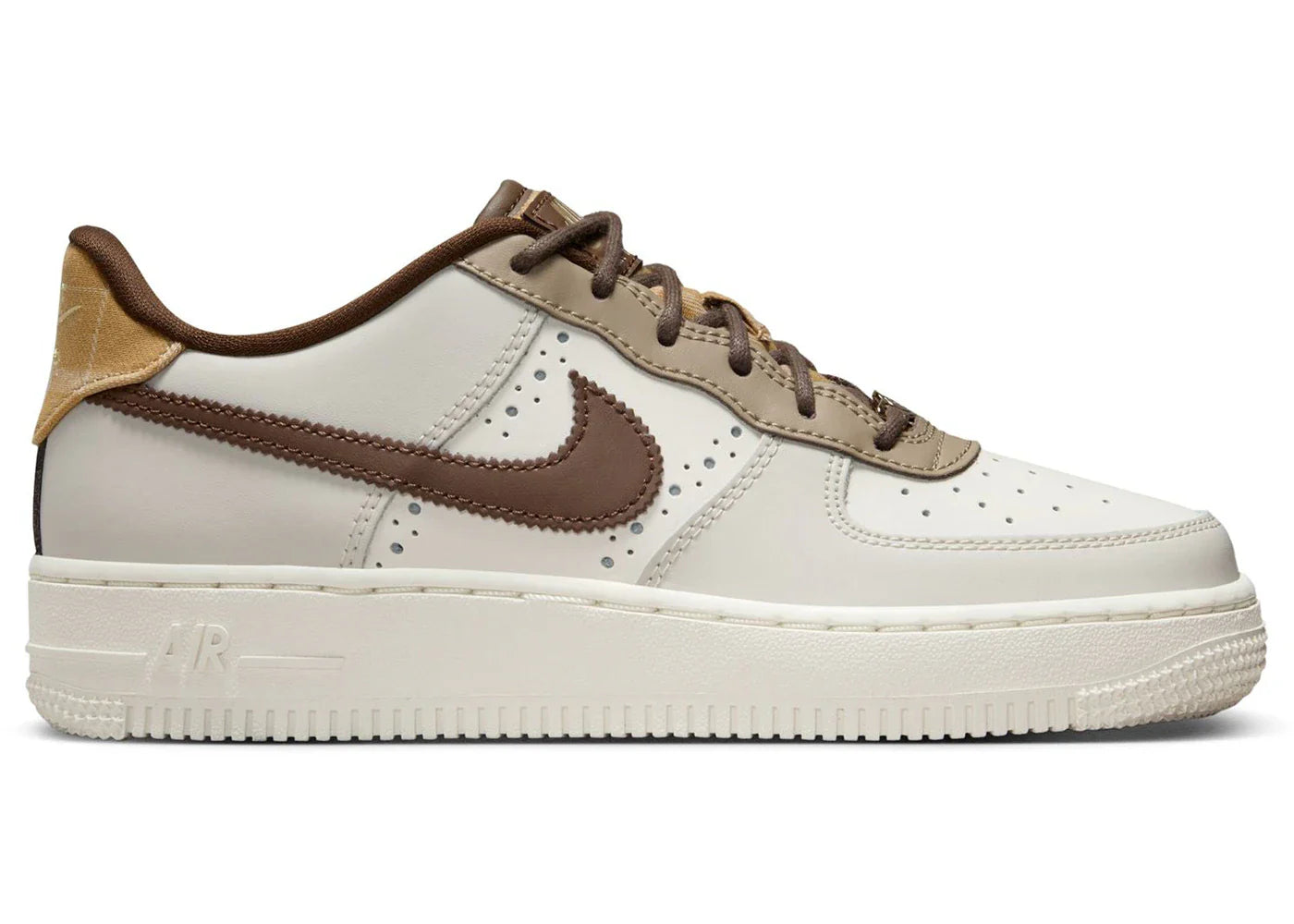 Nike Air Force 1 Low LV8 Brogue Sail (GS)