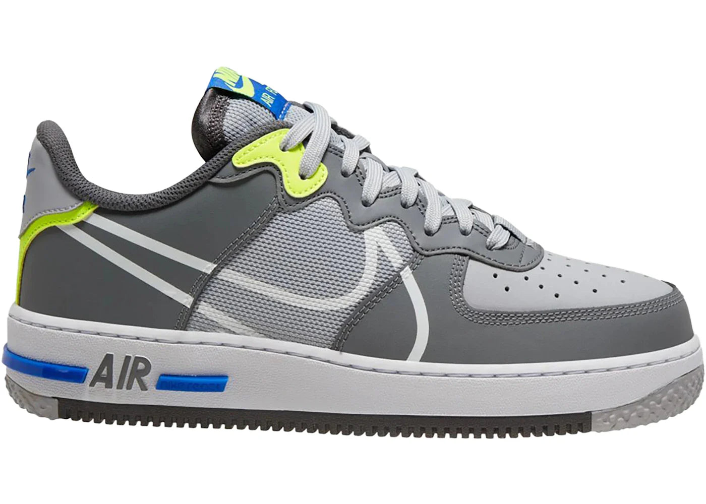 Nike Air Force 1 Low React Wolf Grey (GS)