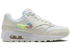 Nike Air Max 1 SE White Rainbow Lace Swoosh (GS)