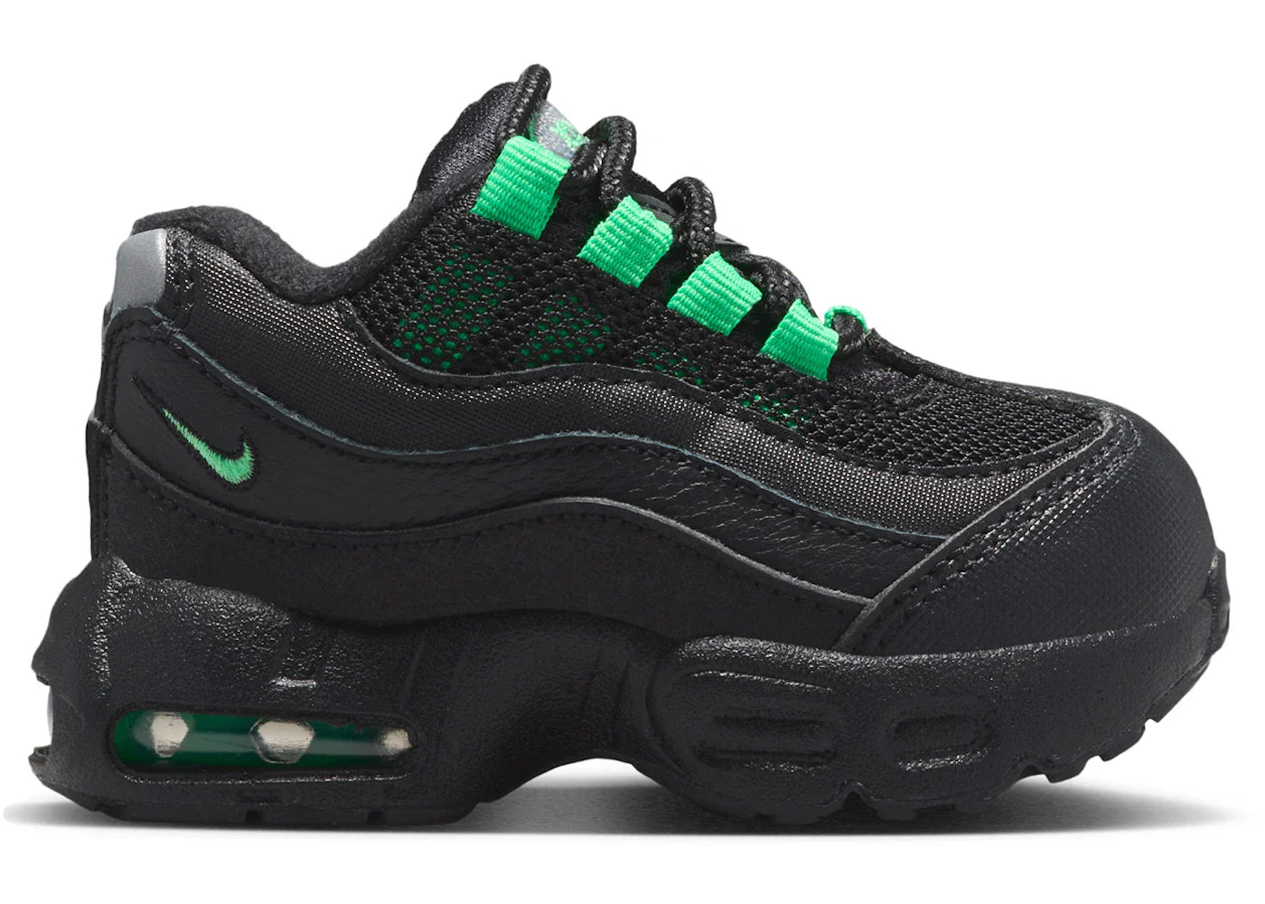Nike Air Max 95 Recraft Black Pearl Grey Green Shock (TD)