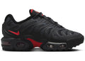 Nike Air Max Plus Drift Black Dark Smoke Grey University Red (GS)