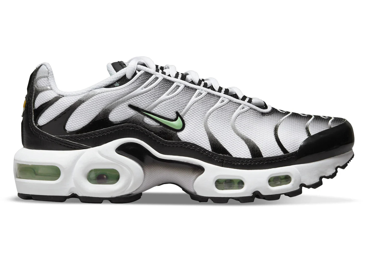 Nike Air Max Plus White Black Reflect Silver Fresh Mint (GS)