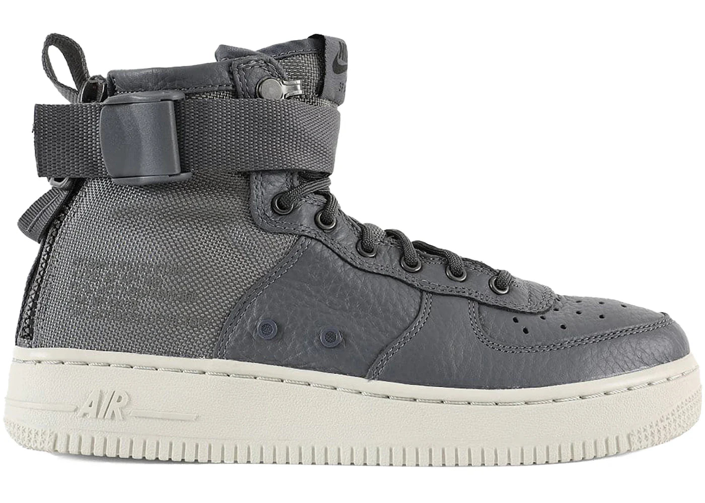 Nike SF Air Force 1 Mid Dark Grey Bone (GS)