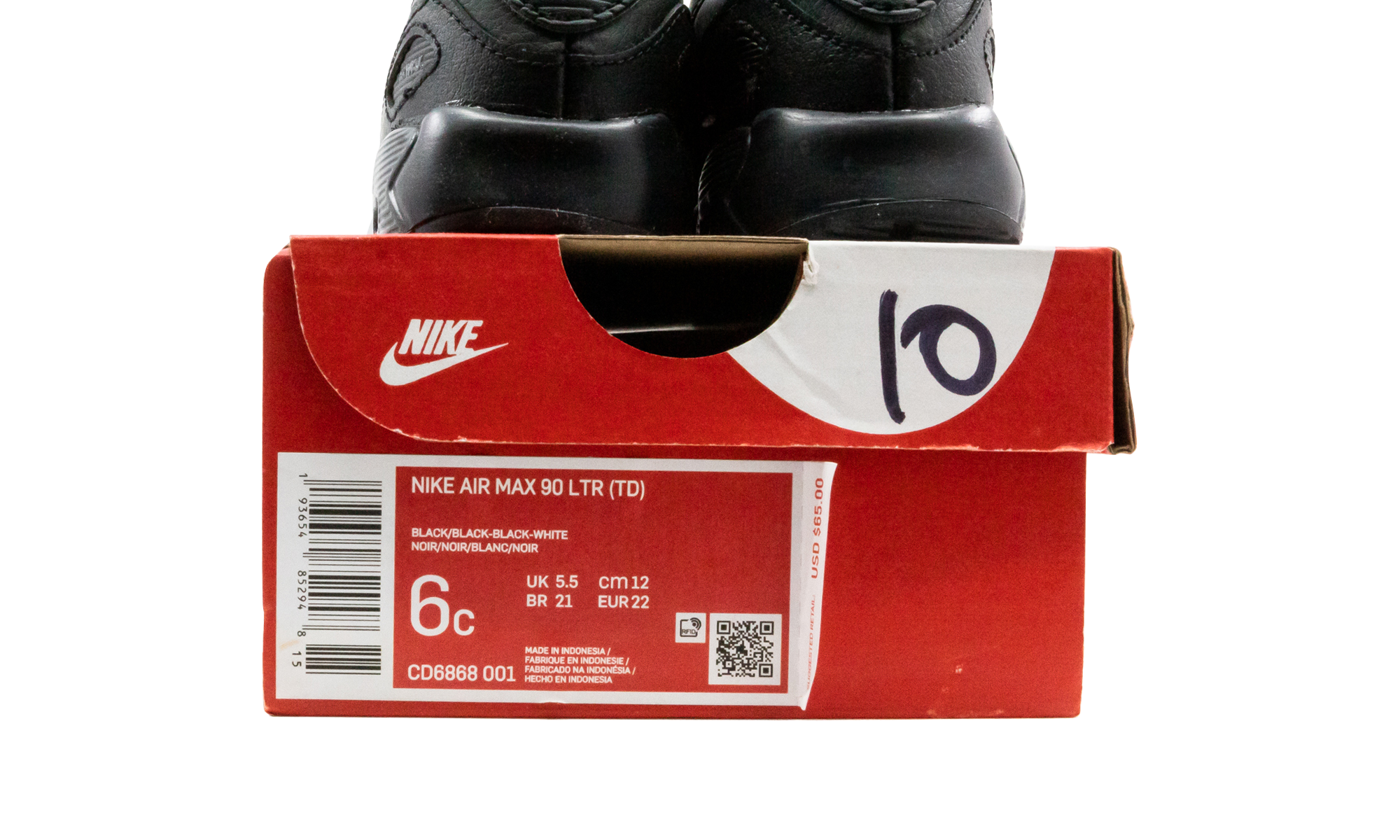 Air Max 90 (TD) "Triple Black"