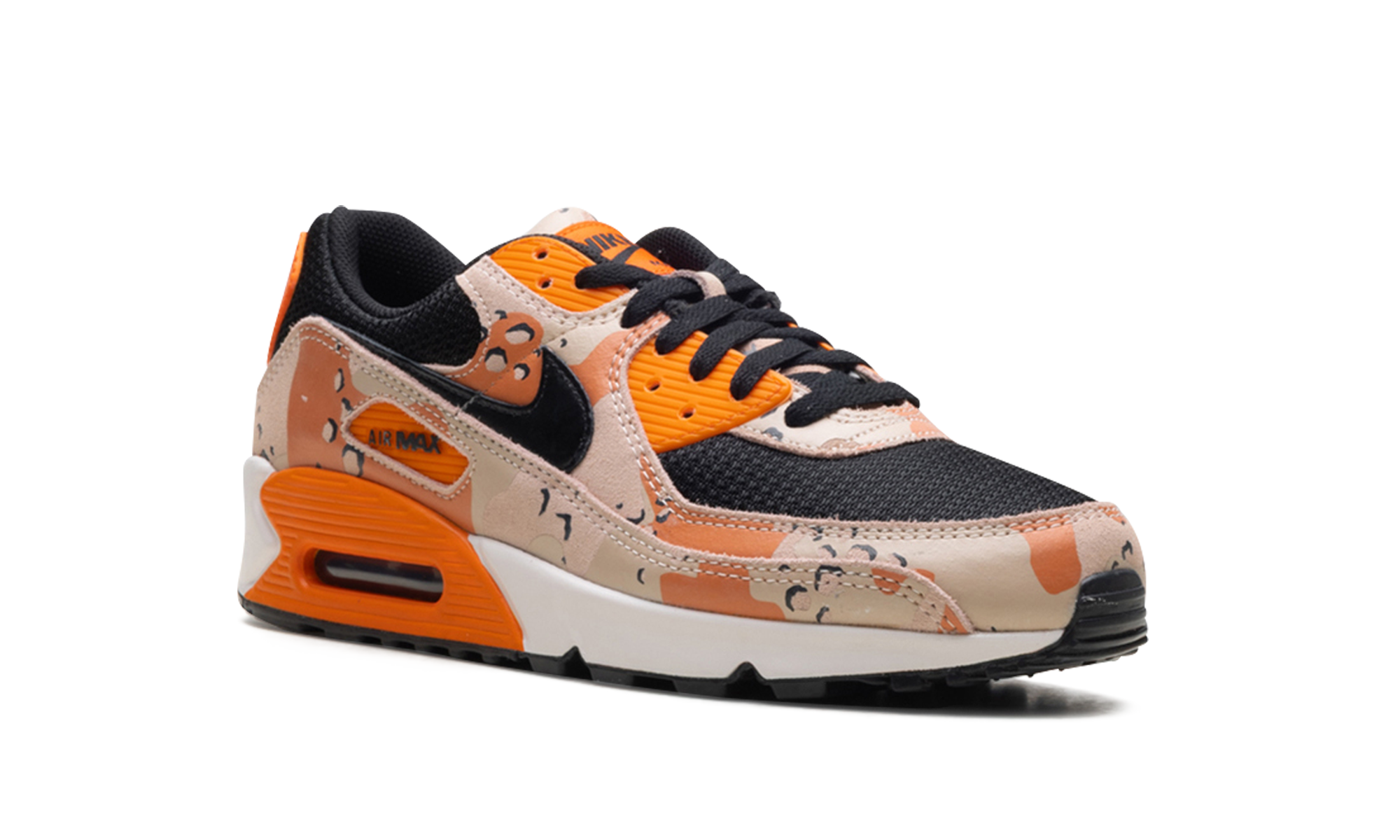 Air Max 90 Premium "Bio Beige / Safety Orange / Phantom / Black"