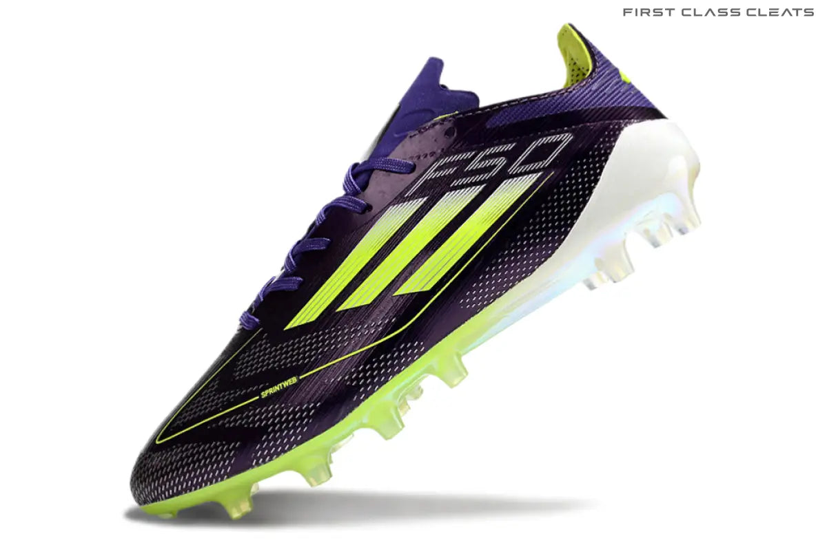 F50 Elite AG Purple/Green
